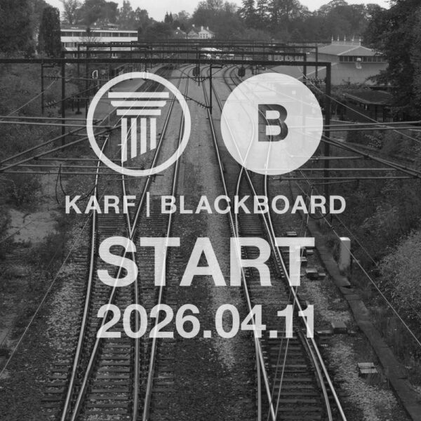 4/11よりkarfオリジナル家具の展示がBlackboardでスタート